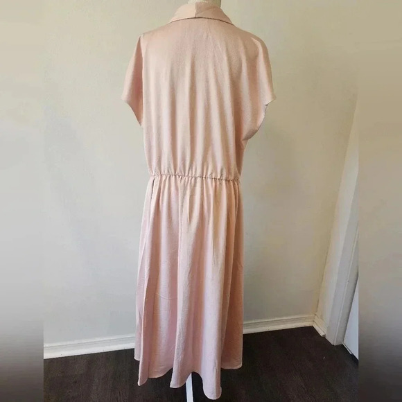 Gal Meets Glam Pink Midi Dress - Picture 14 of 15